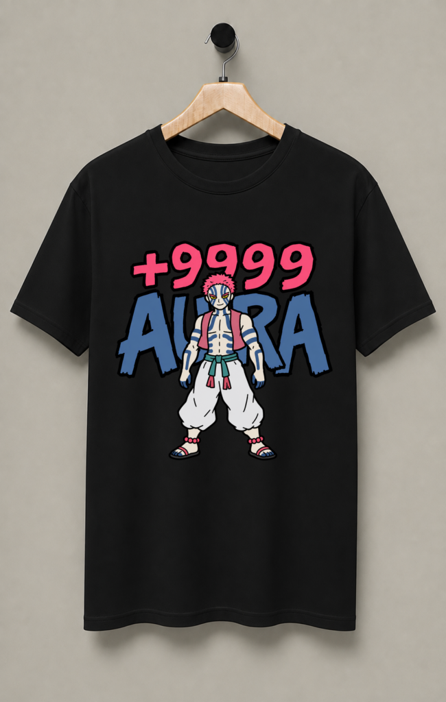 Akaza Aura Farming T-Shirt