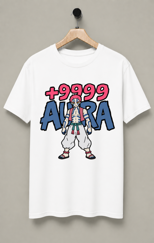 Akaza Aura Farming T-Shirt