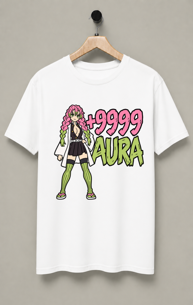 Mitsuri Kanroji Aura Farming T-Shirt