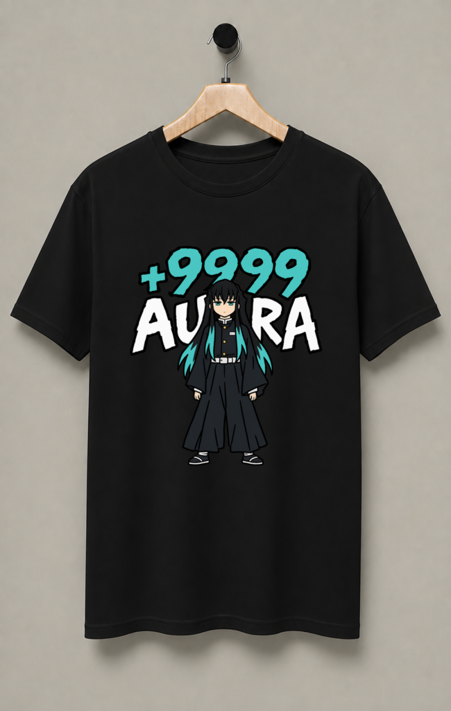 Muichiro Tokito Aura Farming T-Shirt