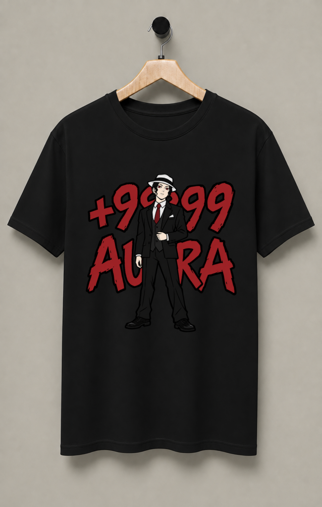 Muzan Kibutsuji Aura Farming T-Shirt