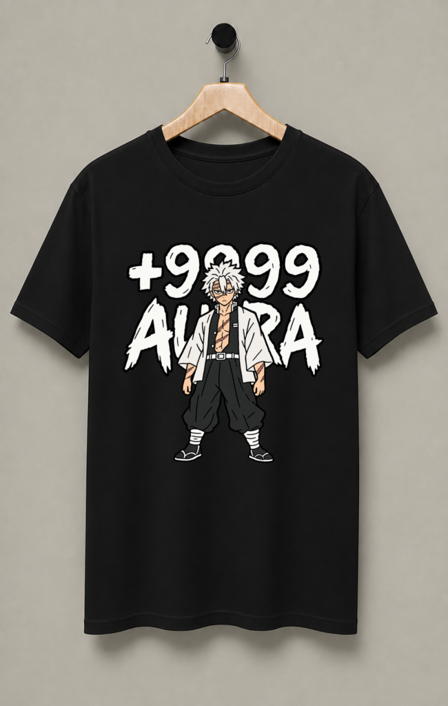 Sanemi Shinazugawa Aura Farming T-Shirt