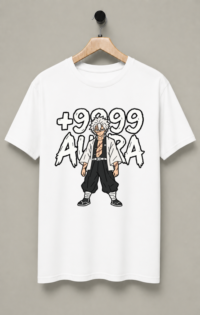 Sanemi Shinazugawa Aura Farming T-Shirt