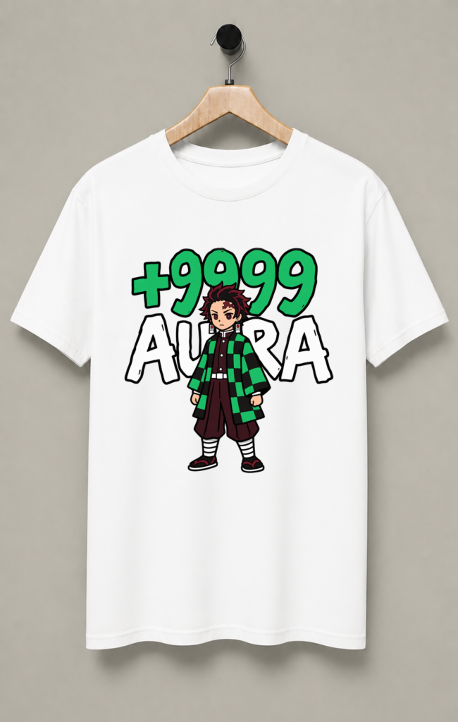 Tanjiro Kamado Aura Farming T-Shirt