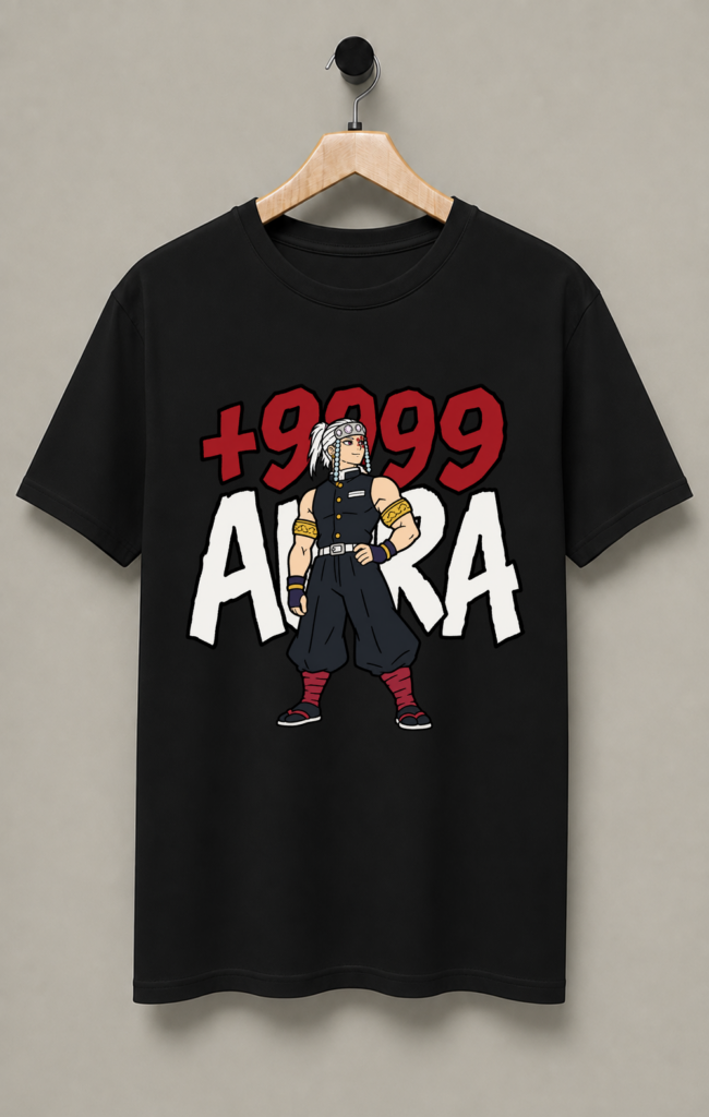 Tengen Uzui Aura Farming T-Shirt