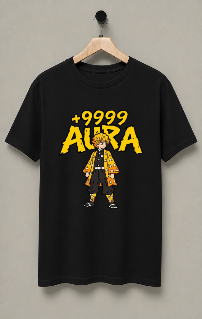 Zenitsu Agatsuma Aura Farming T-Shirt