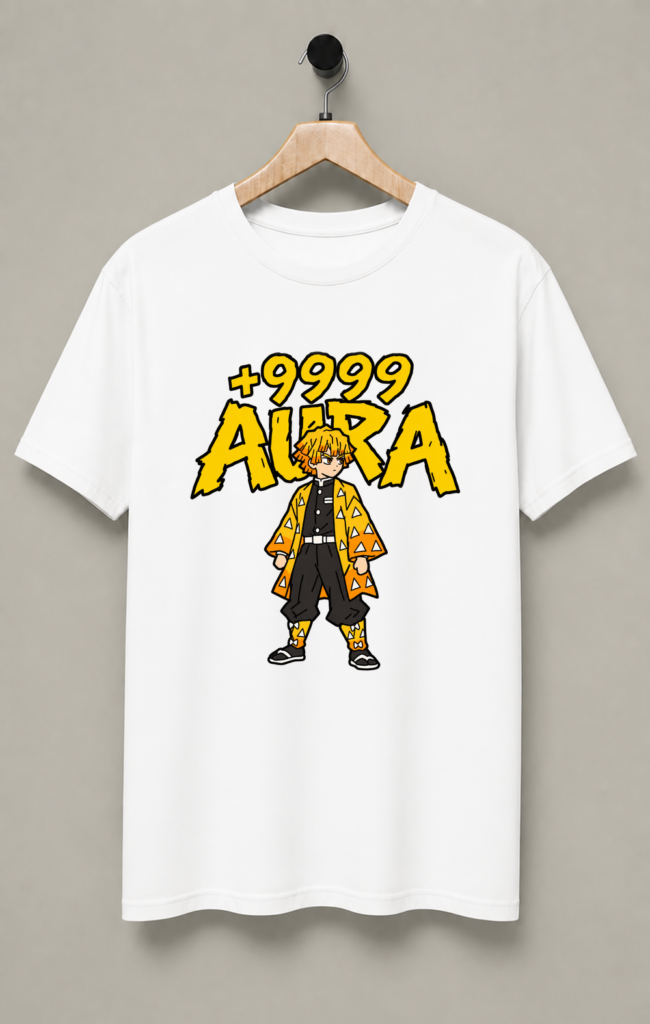 Zenitsu Agatsuma Aura Farming T-Shirt
