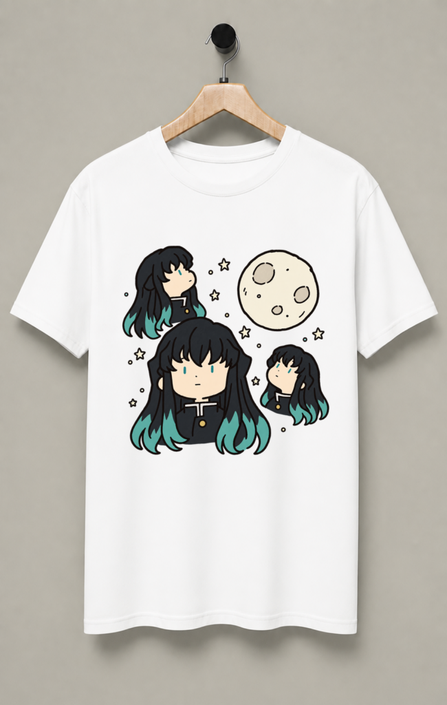 Muichiro Tokito Three Wolf T-Shirt