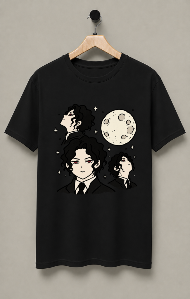 Muzan Kibutsuji Three Wolf T-Shirt