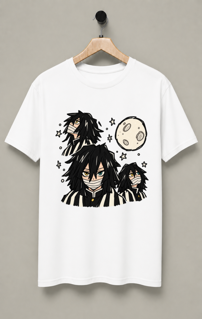Obanai Iguro Three Wolf T-Shirt