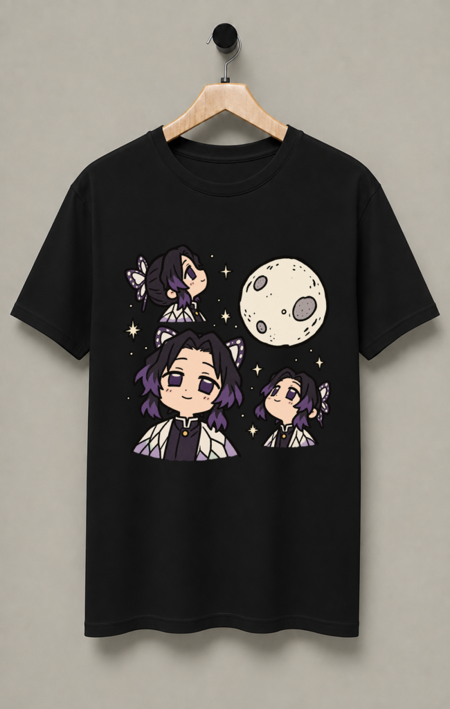 Shinobu Kocho Three Wolf T-Shirt