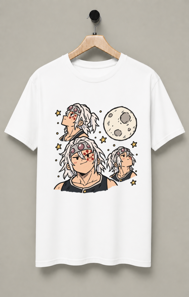 Tengen Uzui Three Wolf T-Shirt